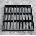 En124 Ductile Iron Cover Square Manhole with Lock